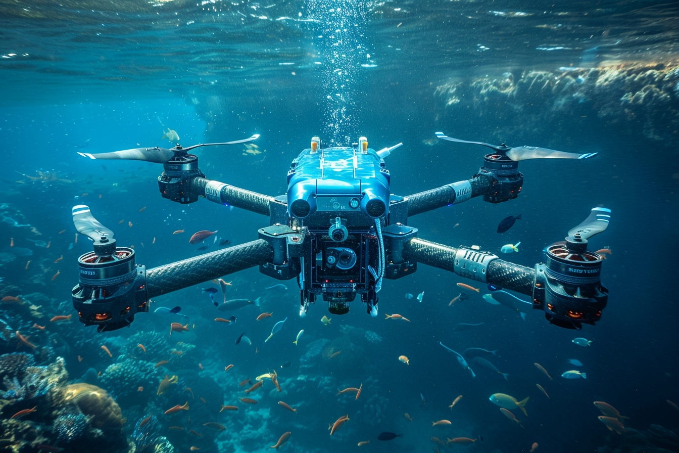 Défis associés à l’utilisation des drones sous-marins